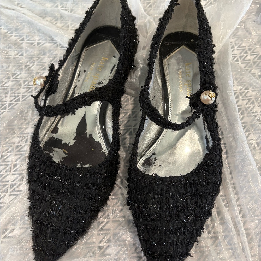 Kate Spade Black Heels Elegant Design